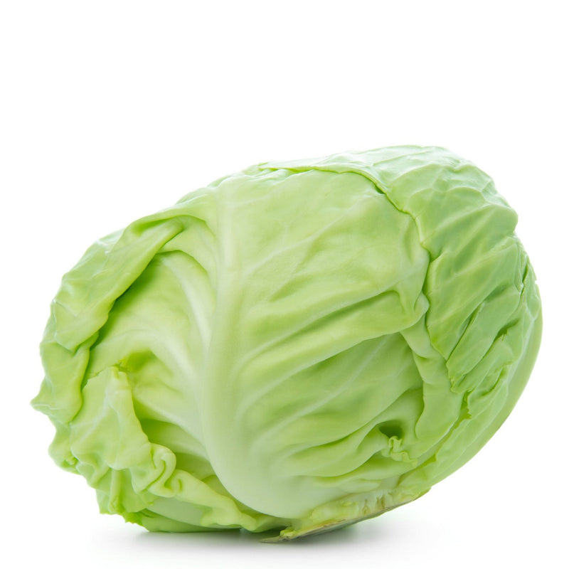 FRESH Flat Cabbage, 1Pc (3 to 4Kg)