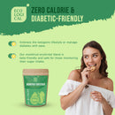 Premium ECOLOGICAL Monkfruit Powder with Erythritol, 400g - Sugar-Free Sweetener for Healthy Living