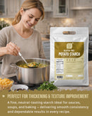 ECOLOGICAL Gluten-Free Potato Starch, 2.5 Kg