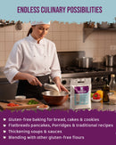 Ecological Gluten-Free Sorghum Flour, 2.5 Kg