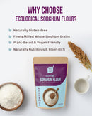 Ecological Gluten-Free Sorghum Flour, 500g