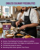 Ecological Gluten-Free Sorghum Flour, 500g