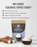 ECOLOGICAL Gluten-Free Tapioca Starch, 500g