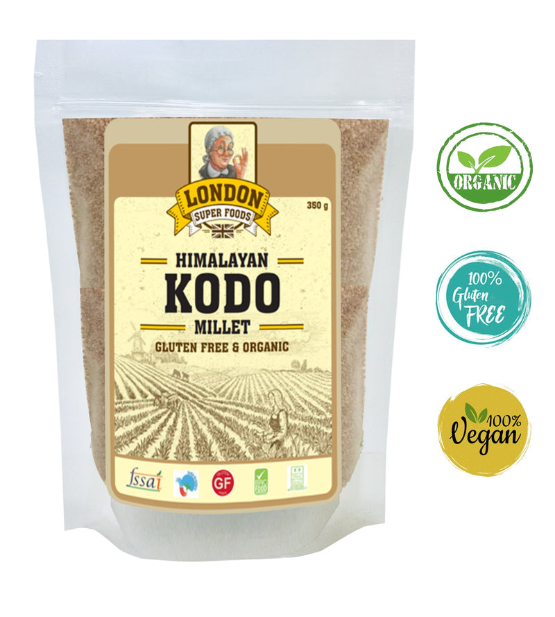 LONDON SUPER FOODS Himalayan Organic Kodo Millet, 350g