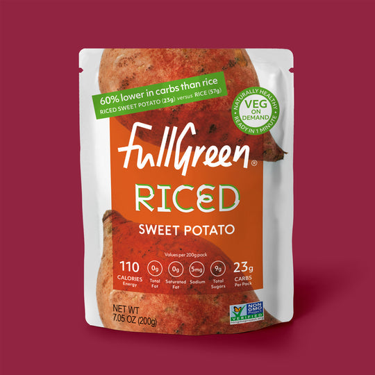FULLGREEN Riced Sweet Potato, 200g