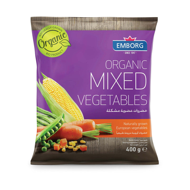 EMBORG Organic Mixed Vegetables, 400g