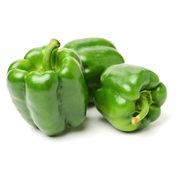 VEGAN ORGANIC Green Capsicum - From Egypt, 500g