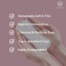 LiZZOM Thick Night Large Size Sanitary Pads With Wings - Pack Of 10