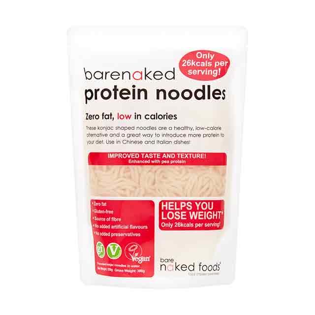 BARENAKED Low Calorie Proetein Noodles, 250g