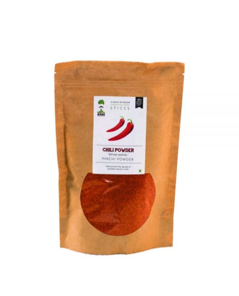 KIWI KISAN Window Organic Chilli Powder, 250g