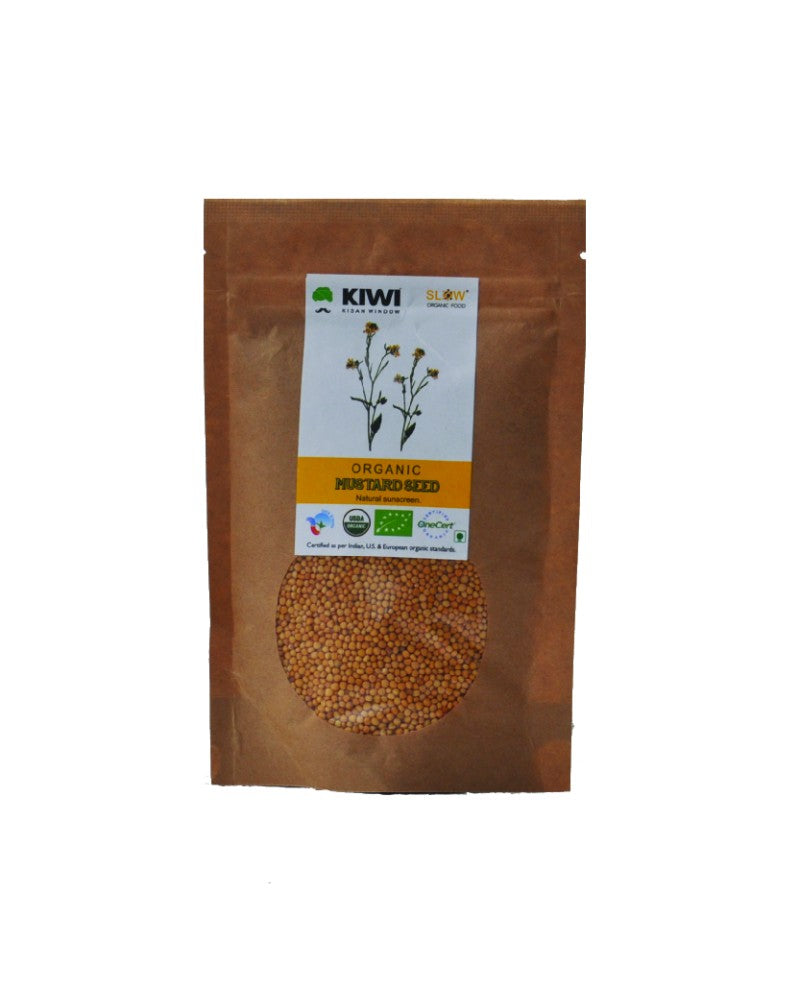 KIWI KISAN Organic Mustard Seed, 100g