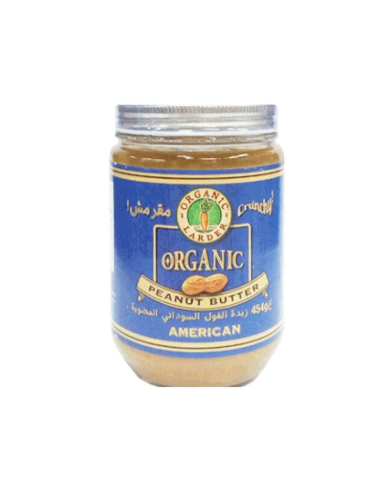 ORGANIC LARDER Peanut Butter Chunky - 454g
