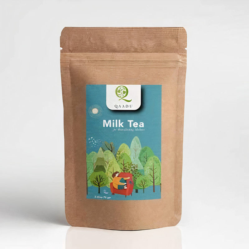 QAADU Vegan Herbal Milk Tea - Lactation Supplement For Breastfeeding Mothers, 75g