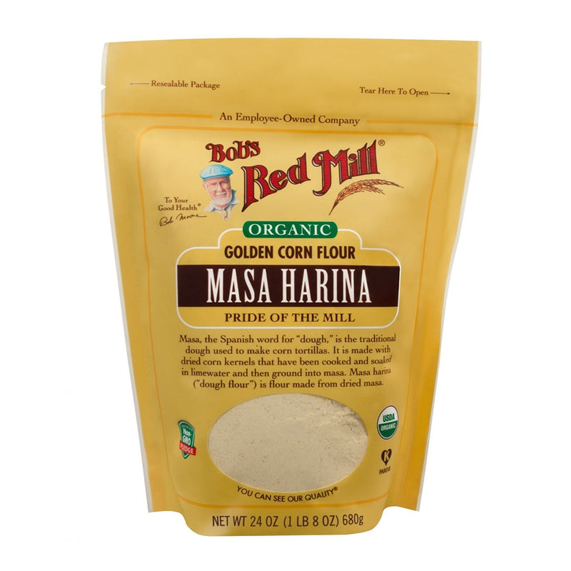 BOB'S RED MILL Organic Golden Masa Harina Corn Flour | 680g