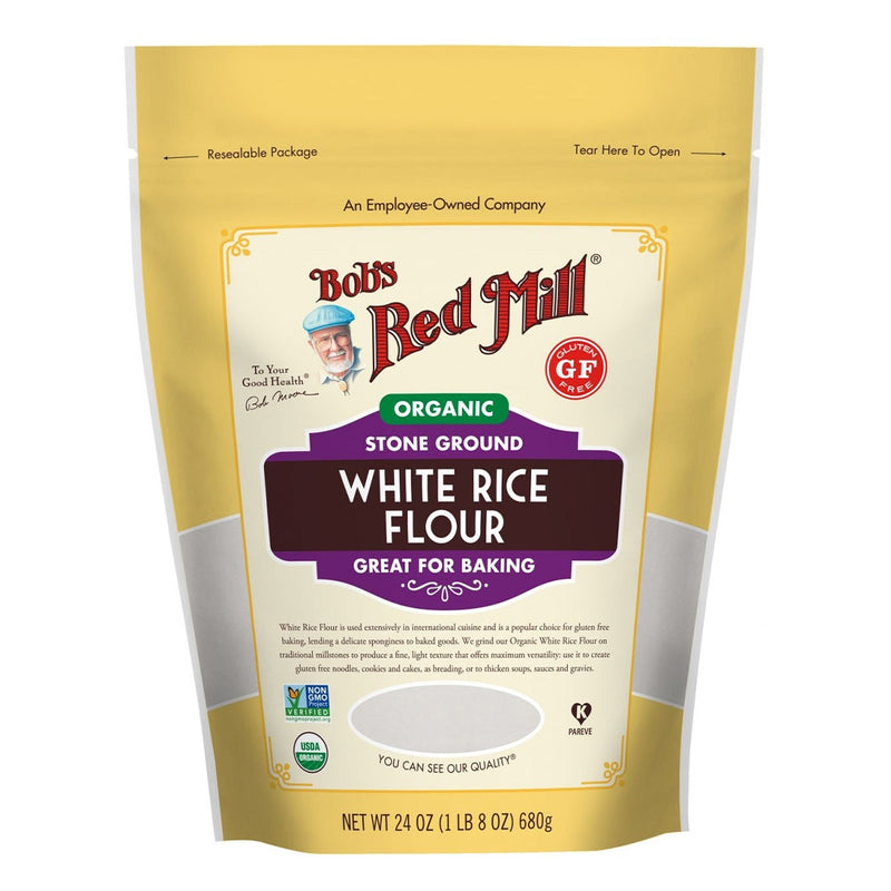 BOB'S RED MILL Organic White Rice Flour | 680g