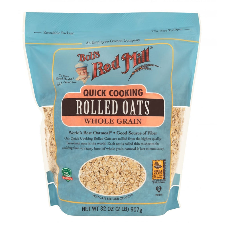 BOB'S RED MILL Quick Cooking Rolled Oats Whole Grain | 907g
