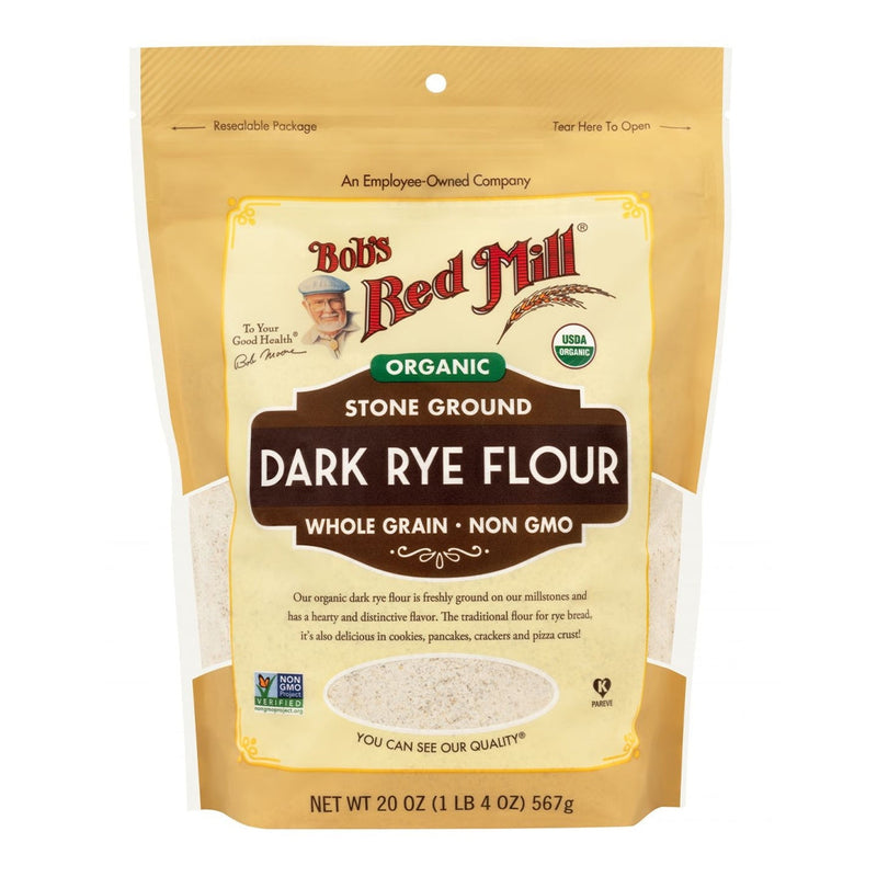 BOB'S RED MILL Organic Dark Rye Flour |  567g