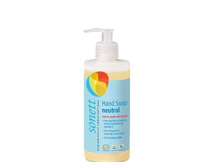 SONETT Hand Soap Neutral, 300ml, Vegan, Organic