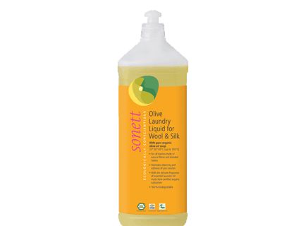 SONETT Olive Laundry Liquid For Wool & Silk, 1Ltr, Vegan