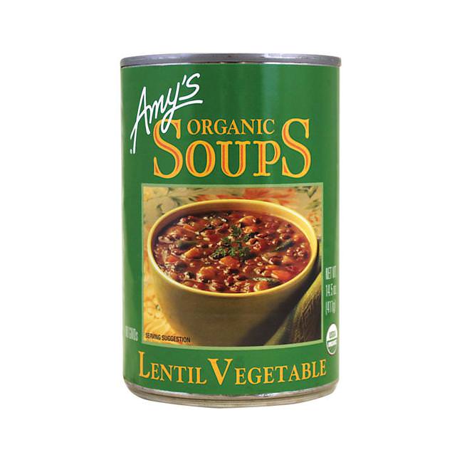 AMY'S Soups Lentil Vegetable, 411g