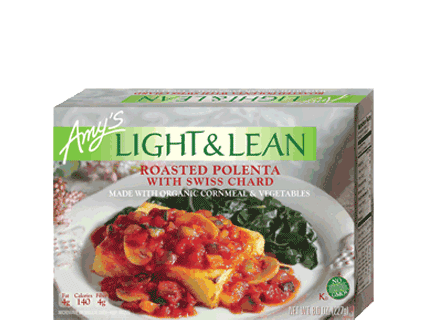 AMY'S Light & Lean Roasted Polenta With Swiss Chard | 227g