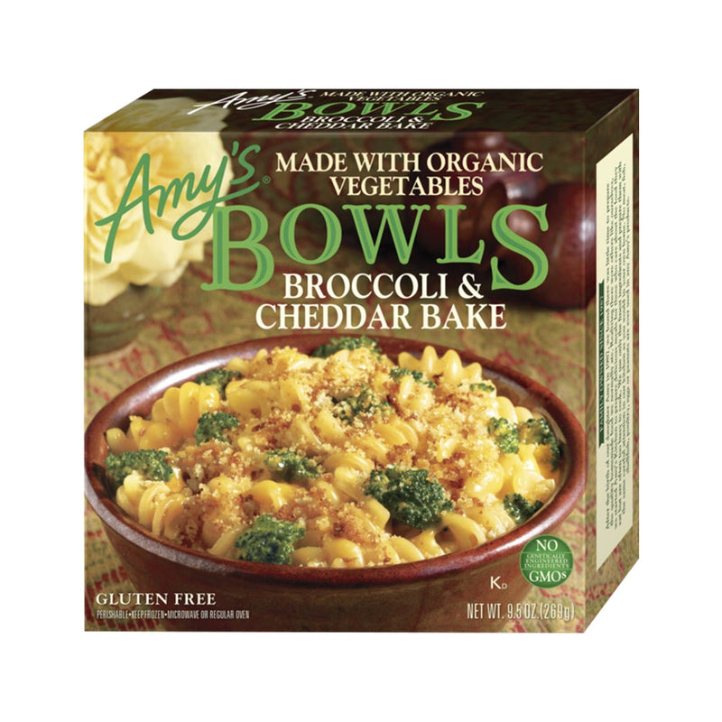 AMY'S Broccoli And Cheddar Bake Bowl, 269g