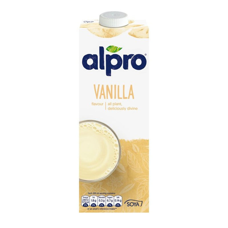 ALPRO Vanilla Flavored Soya Drink, 1Ltr