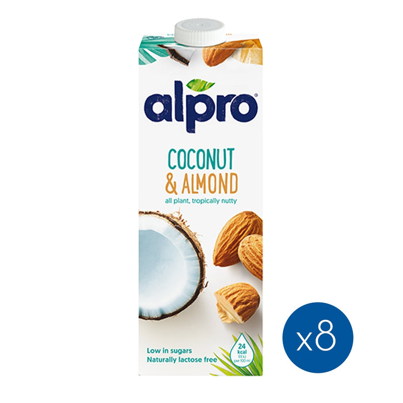 ALPRO Coconut Almond Drink, 1Ltr - Pack Of 8