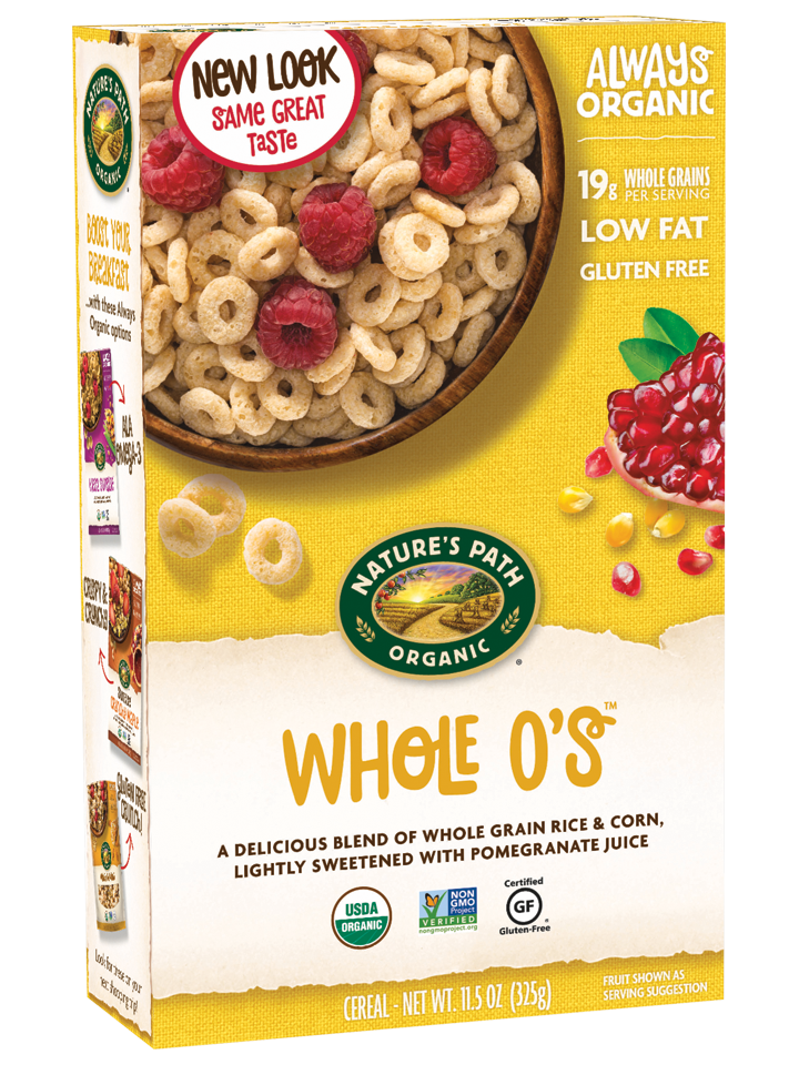 NATURE'S PATH Organic Whole Os Gluten-Free, 325g