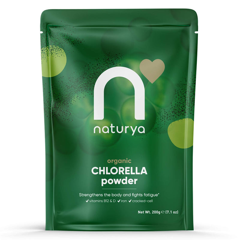 NATURYA Organic Chlorella Powder, 200g