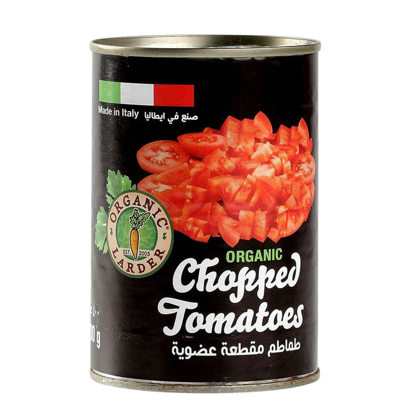 ORGANIC LARDER Chopped Tomatoes, 400g - Organic, Vegan