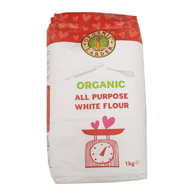 ORGANIC LARDER All Purpose White Flour, 1Kg - Organic, Natural