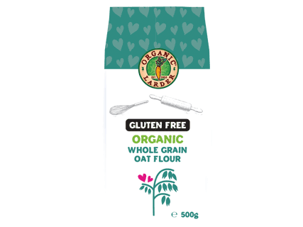 ORGANIC LARDER Gluten Free Oat Flour, 500g