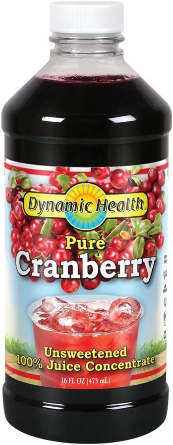 DYNAMIC HEALTH Pure Cranberry Juice Concentrate, 473ml