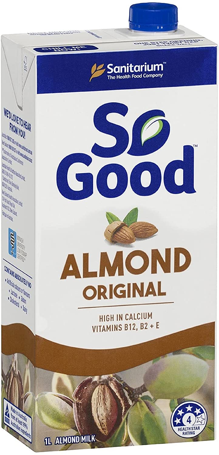SO GOOD Almond Milk Original, 1Ltr