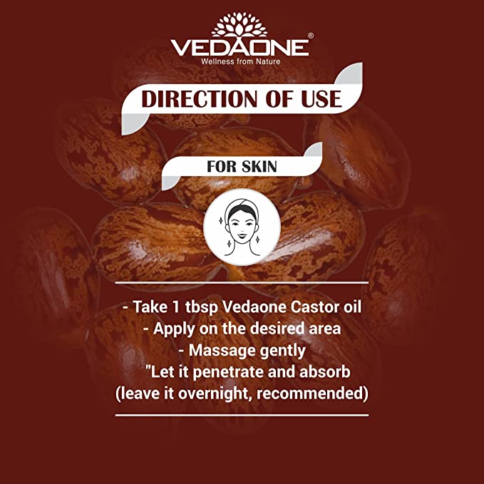 VEDAONE Castor Oil, 100 ml
