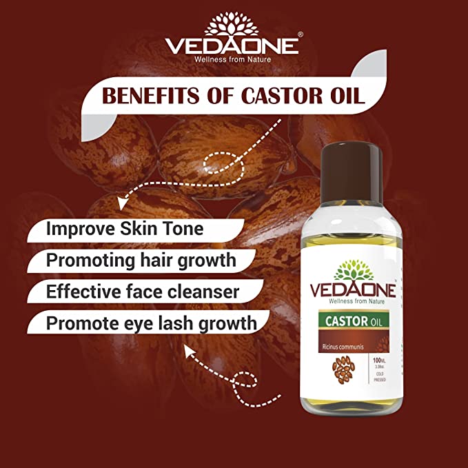 VEDAONE Castor Oil, 100 ml