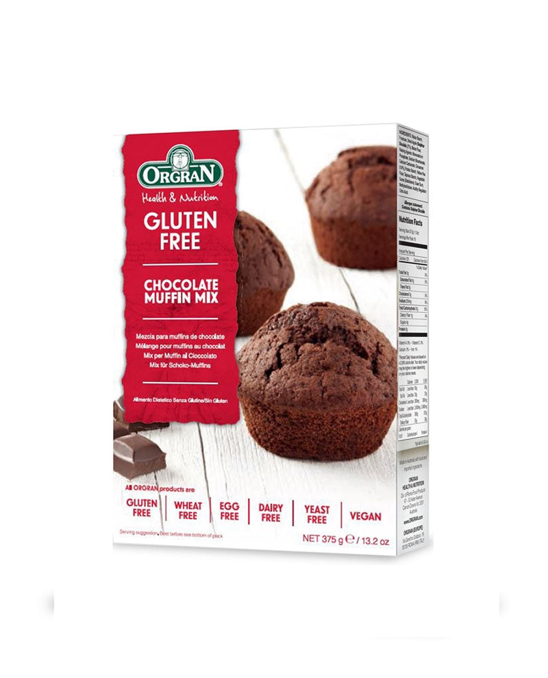 ORGRAN Chocolate Muffin Mix, 375g
