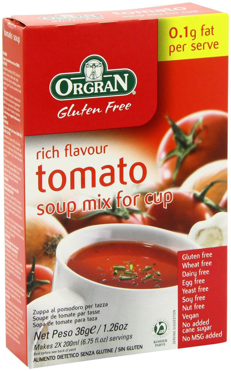 ORGRAN Tomato Soup For Cup, 36g
