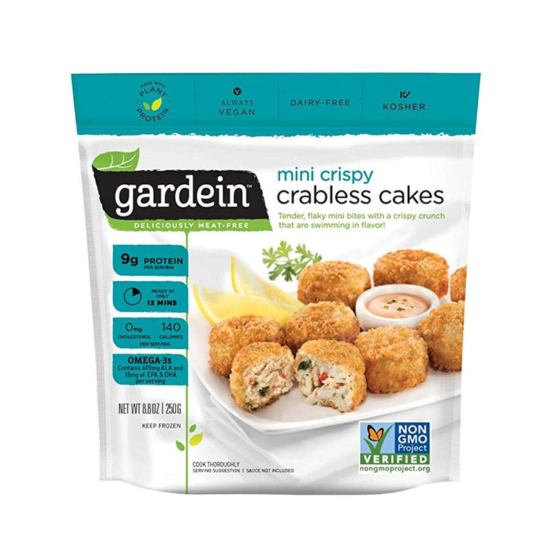GARDEIN Mini Crispy Crabless Cakes, 250g