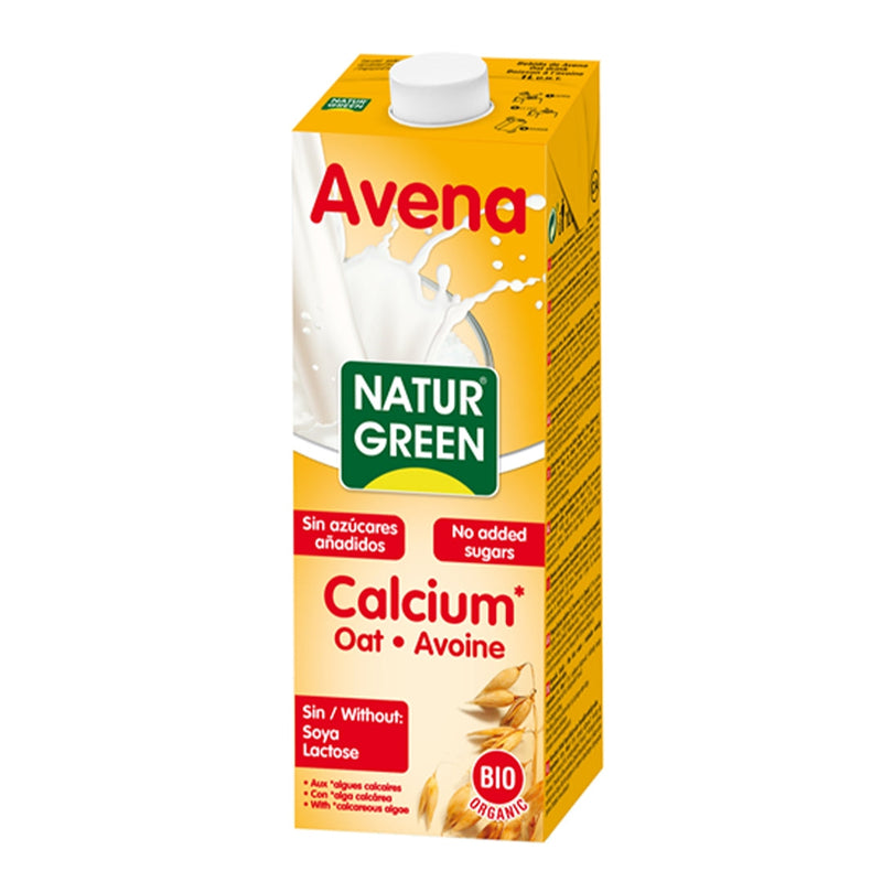NATURGREEN Oat Drink With Calcium, 1Ltr