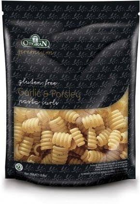 ORGRAN Premium Garlic & Parsley Pasta Curls, 250g