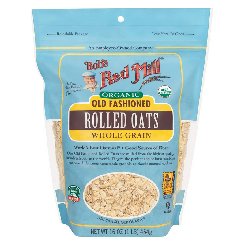 BOB'S RED MILL Organic Whole Fashioned Rolled Oats Whole Grain | 454g