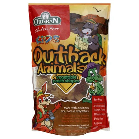 ORGRAN Outback Animals Vegetable Pasta, 250g