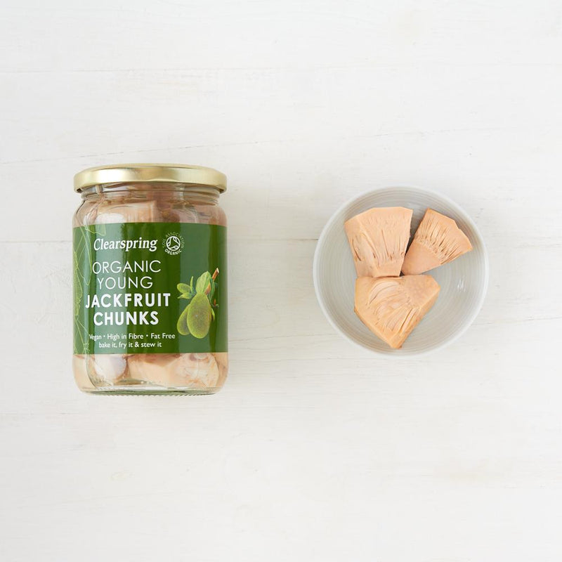 CLEARSPRING Organic Young Jackfruit Chunks, 500g