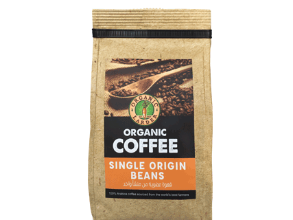 ORGANIC LARDER Organic Coffee Single Origin Beans, 250g - Organic, Natural