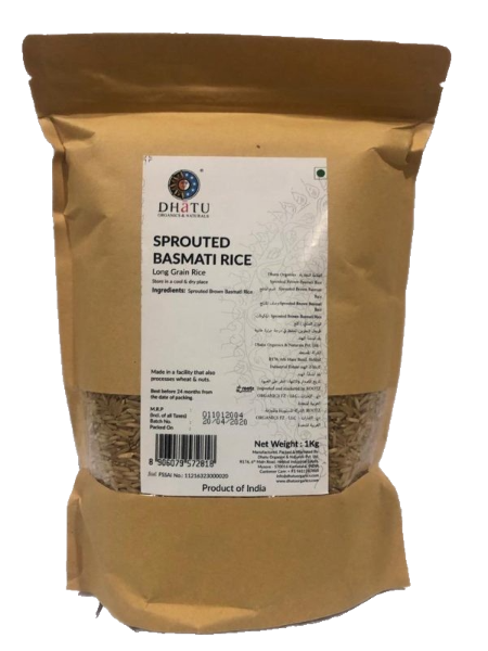 DHATU Sprouted Basmati Rice, 1kg