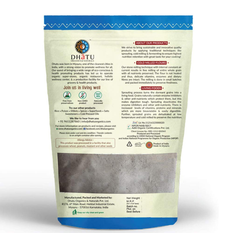 DHATU Organic Ragi Flour, 500g