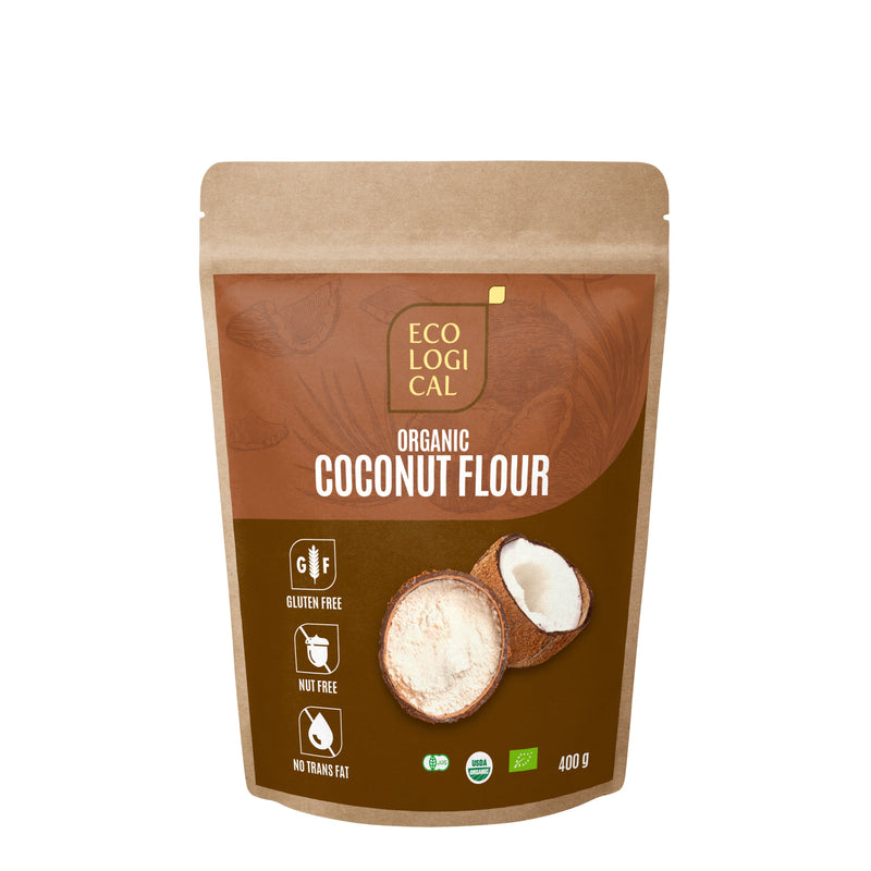 ECOLOGICAL Organic Coconut Flour, 400g