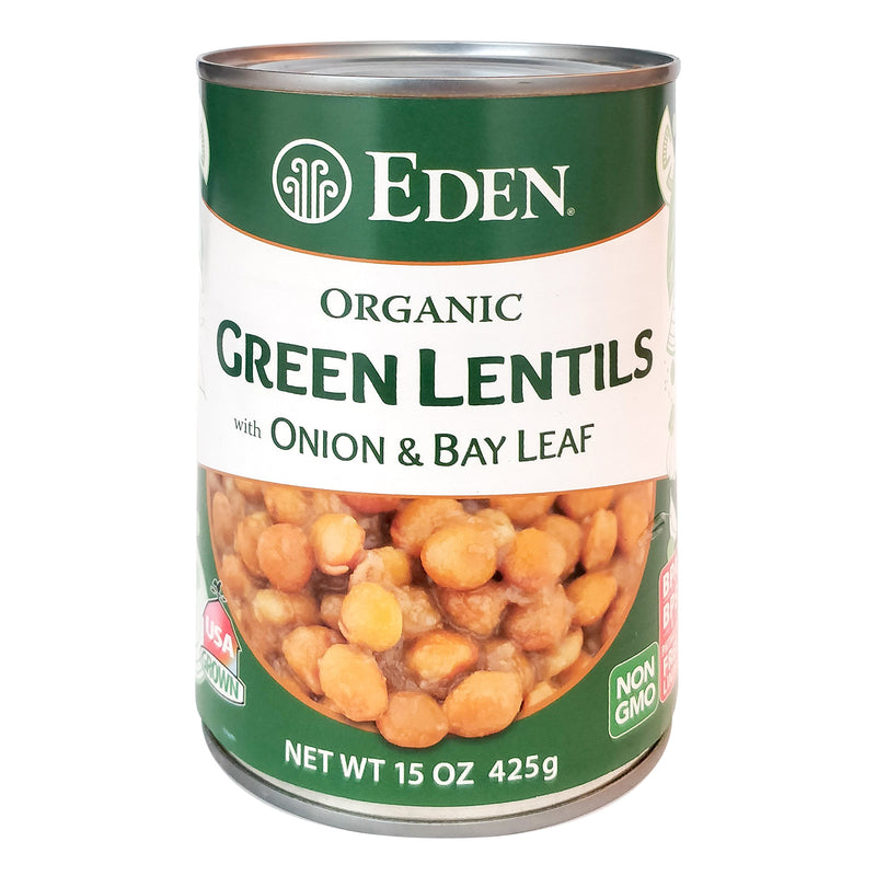 EDEN Organic Green Lentils - 425g